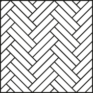 Елка, двойная, прямая