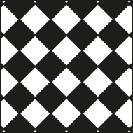 Плитка, диагональная